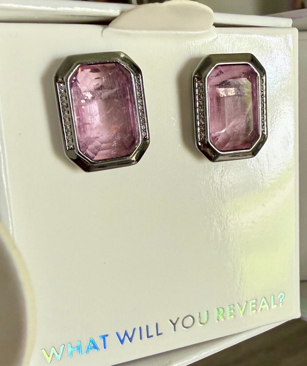 BP Exclusive GEM SOCIETY Color-Changing EXTRA LARGE studs 'Let your Spirit Soar'